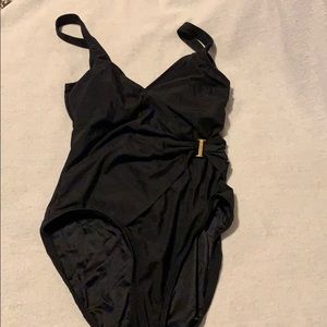 Black swim suit